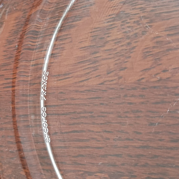 Arcoroc France Thumbprint Glass Serving Bowl b425 - Picture 3 of 3